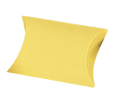 Yellow Linen Confection Boxes