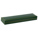 Paper Covered Bracelet Box with Gold Accent