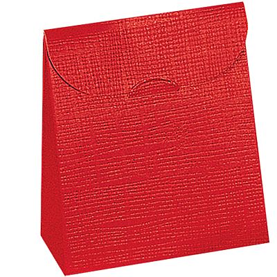 Red Linen Confection Boxes
