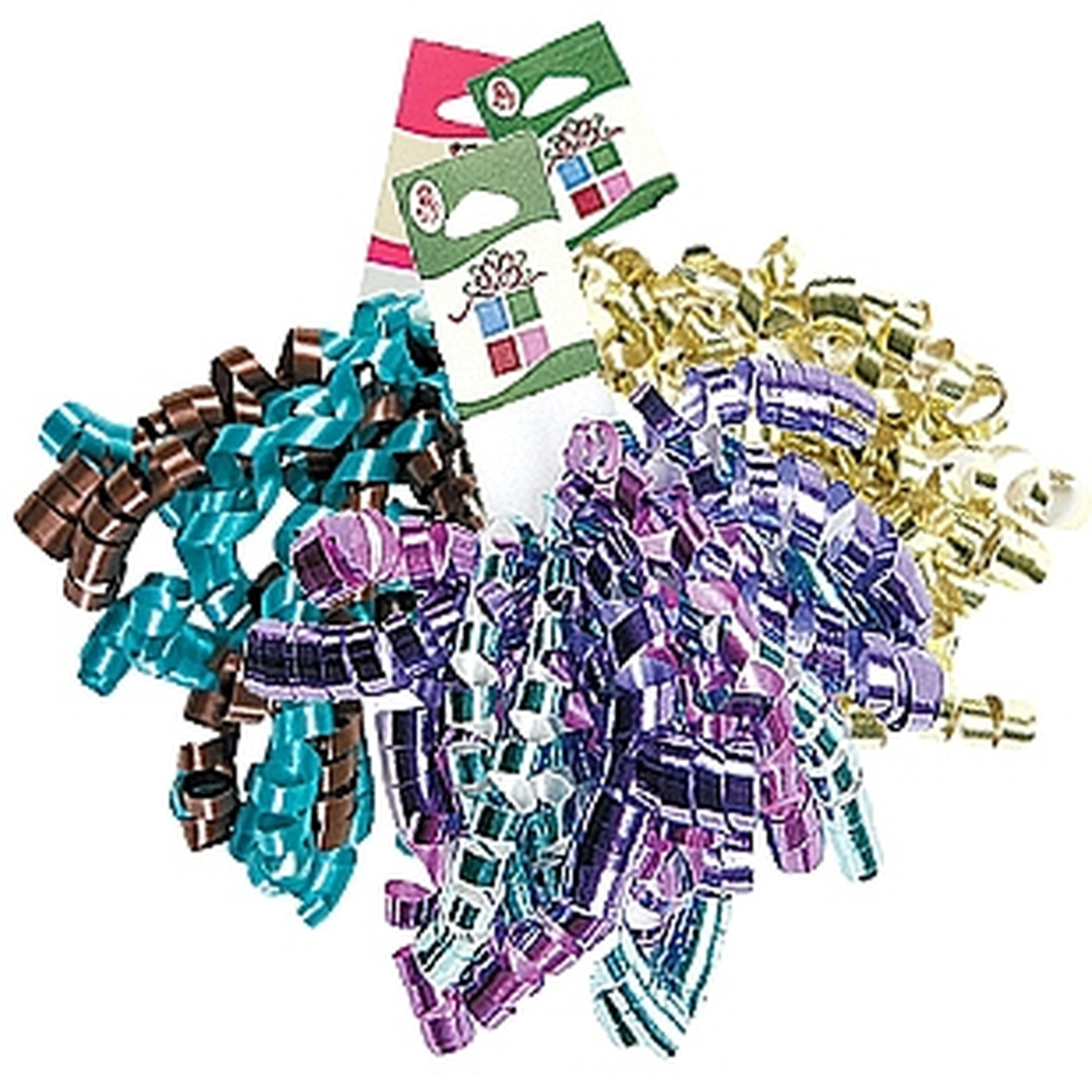 Curly Gift Ornament Bow