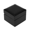 Black Piano Ring Box