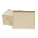 Stackable Leatherette Ring Tray for 35 Rings