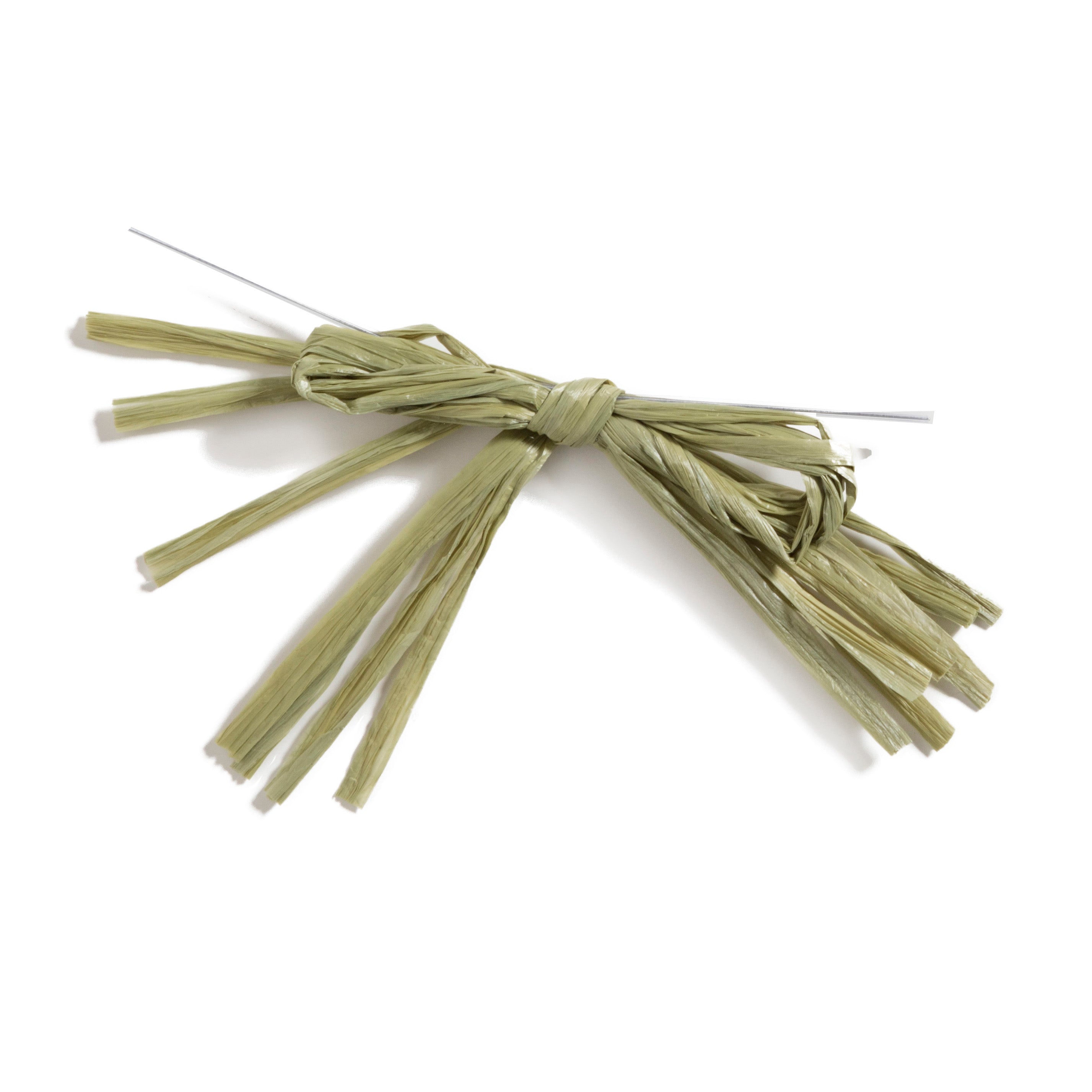Raffia Bow with Twist Tie