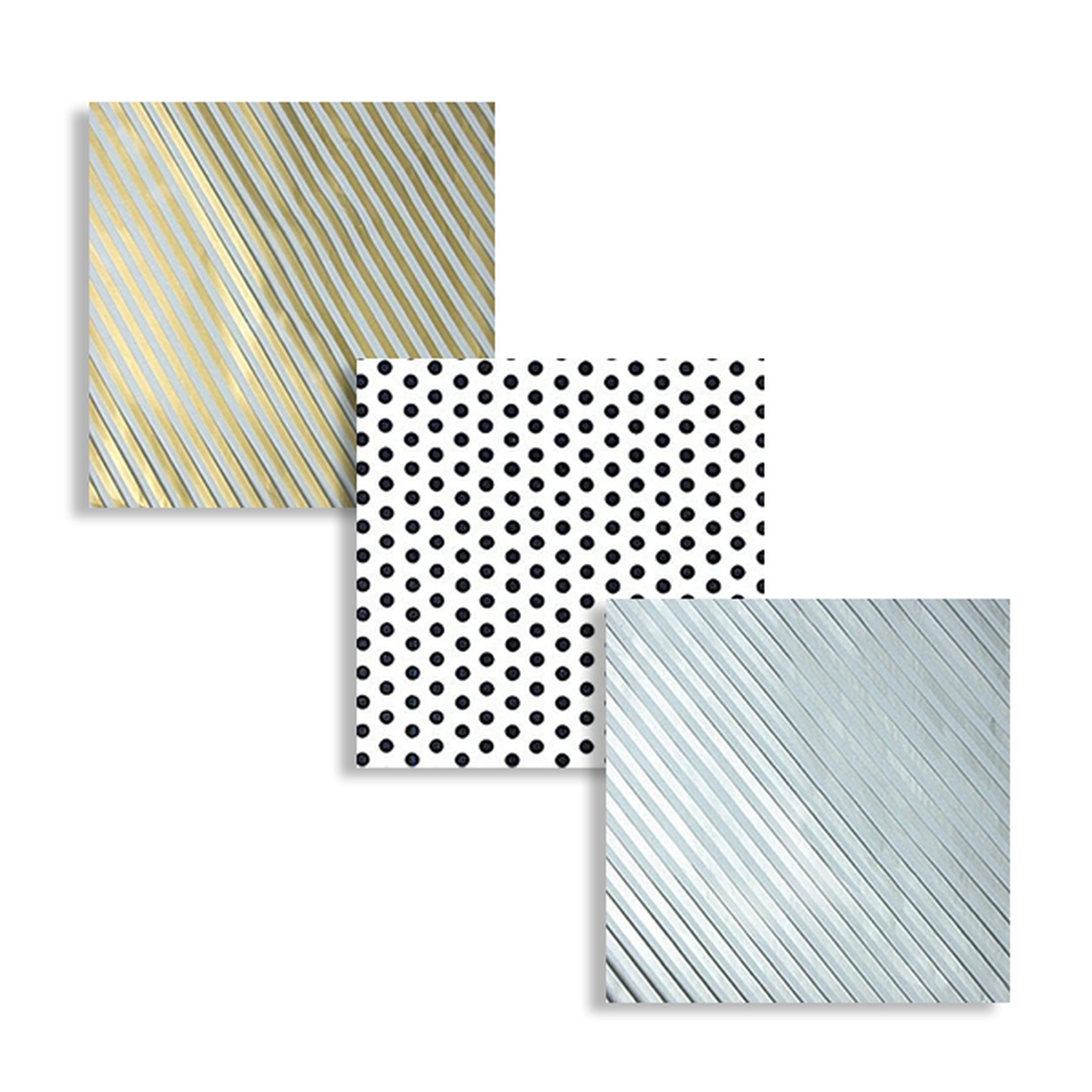 Stripes and Dots Cellophane Rolls