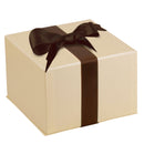 Leatherette Collar Watch Box Leatherette Interior with  Ribboned Packer