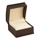 Leatherette Collar Watch Box Leatherette Interior with  Ribboned Packer
