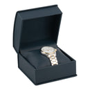 Leatherette Collar Watch Box Leatherette Interior with  Ribboned Packer