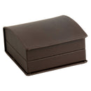 Leatherette Clip Earring Box Leatherette Interior with Ribboned Packer