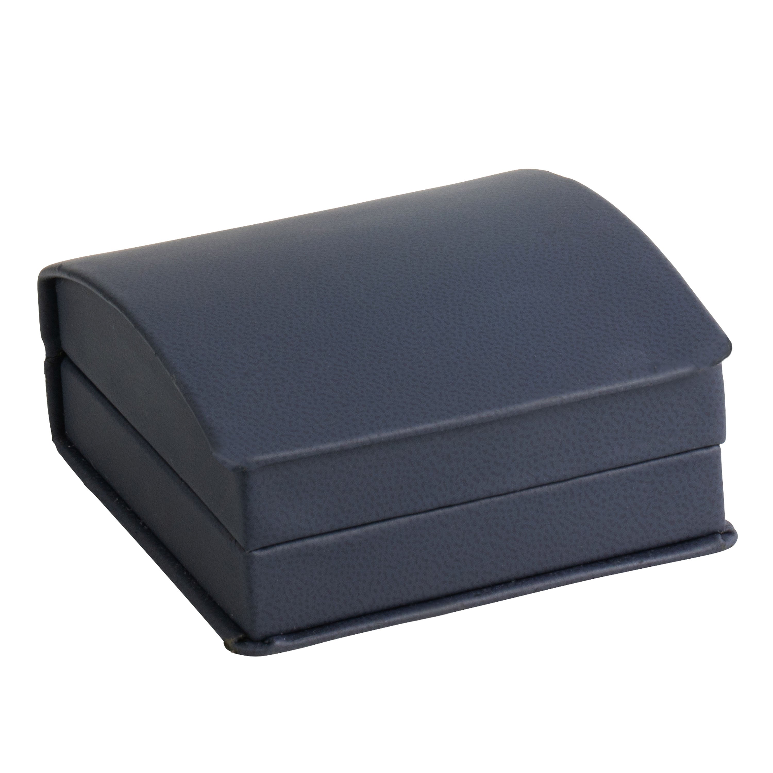Leatherette Clip Earring Box Leatherette Interior with Ribboned Packer