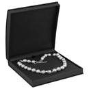 Leatherette Large Set Box Leatherette Interior with Ribboned Packer