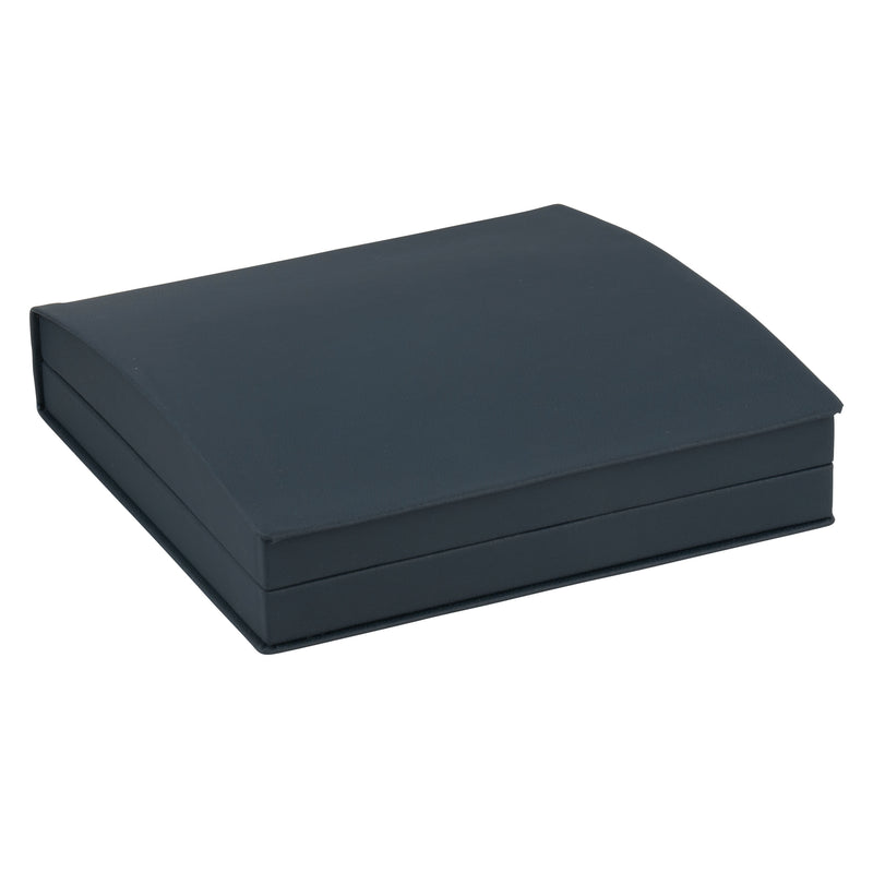 Leatherette Large Set Box Leatherette Interior with Ribboned Packer