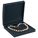 Leatherette Large Set Box Leatherette Interior with Ribboned Packer