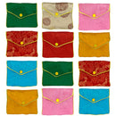 Assorted Printed Chinese Brocade Pouch