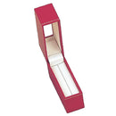 Paper Covered Standing Bangle Box with Window and Matching Interior