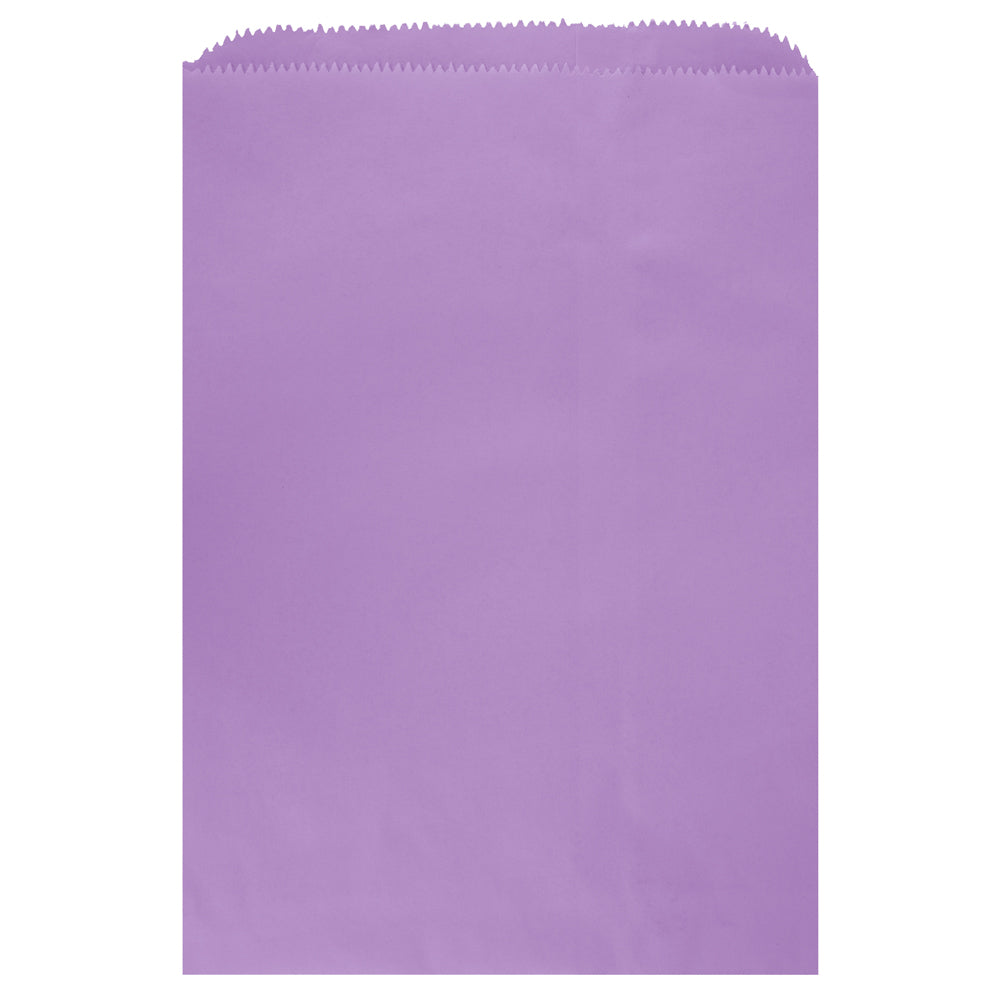 Colored Flat Paper Merchandise Bag