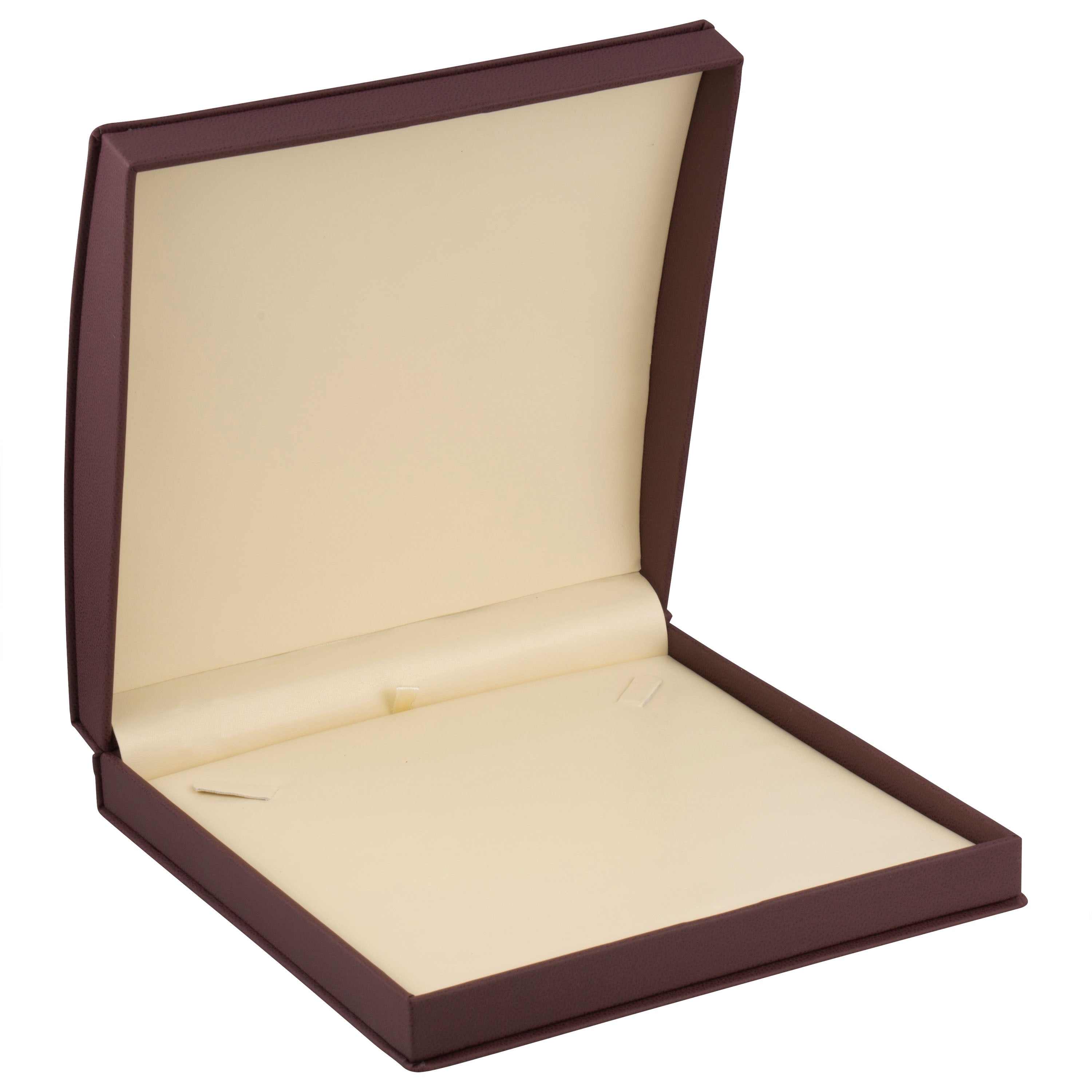 Leatherette Large Set Box Leatherette Interior with Ribboned Packer