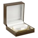 Paper Covered Bangle Box with Gold Accent