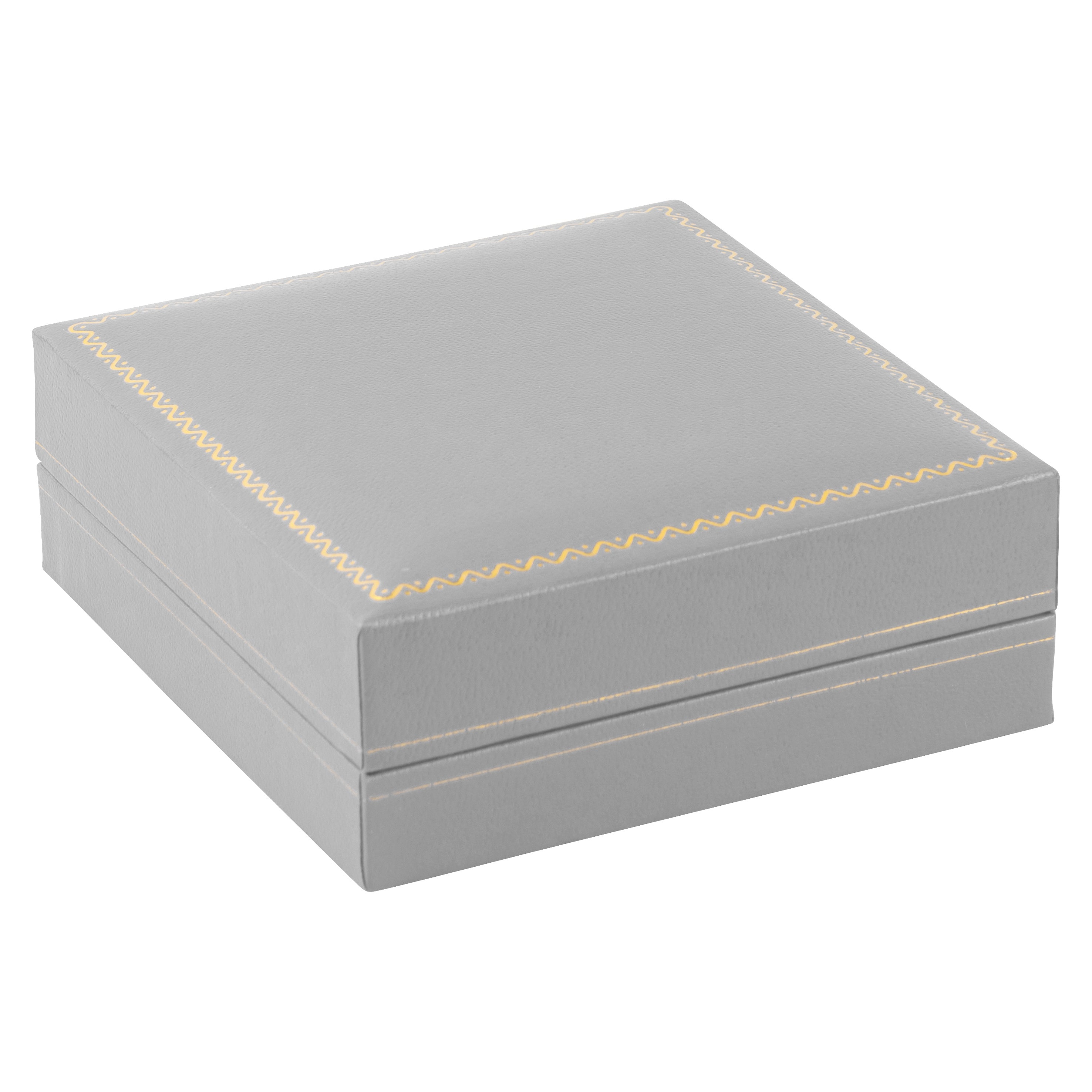 Paper Covered Universal Box with Gold Accent