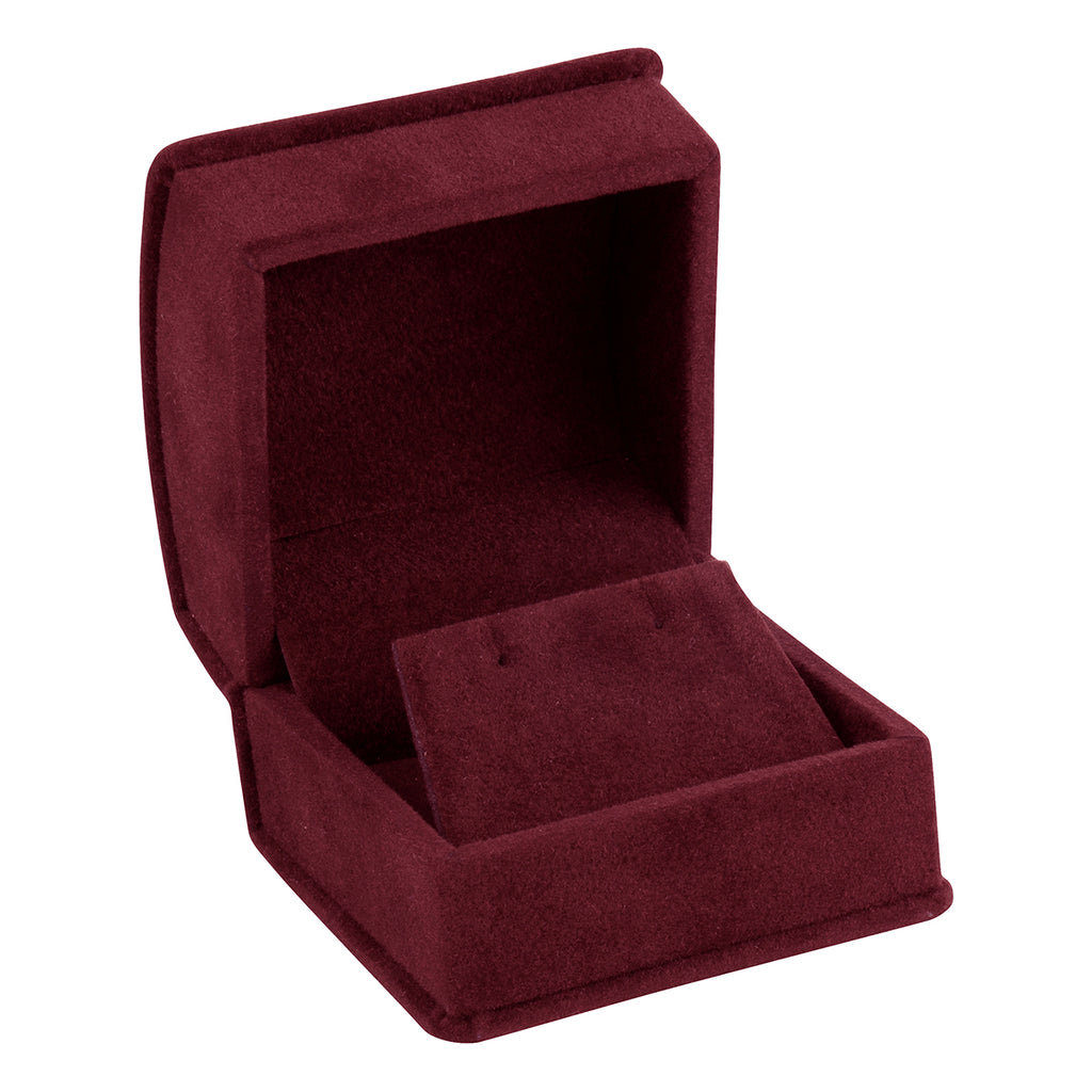 Square Velvet Brown LED Suede Ring Box, Size/Dimension: 1 X 1 Inch at Rs  60/piece in Ghaziabad