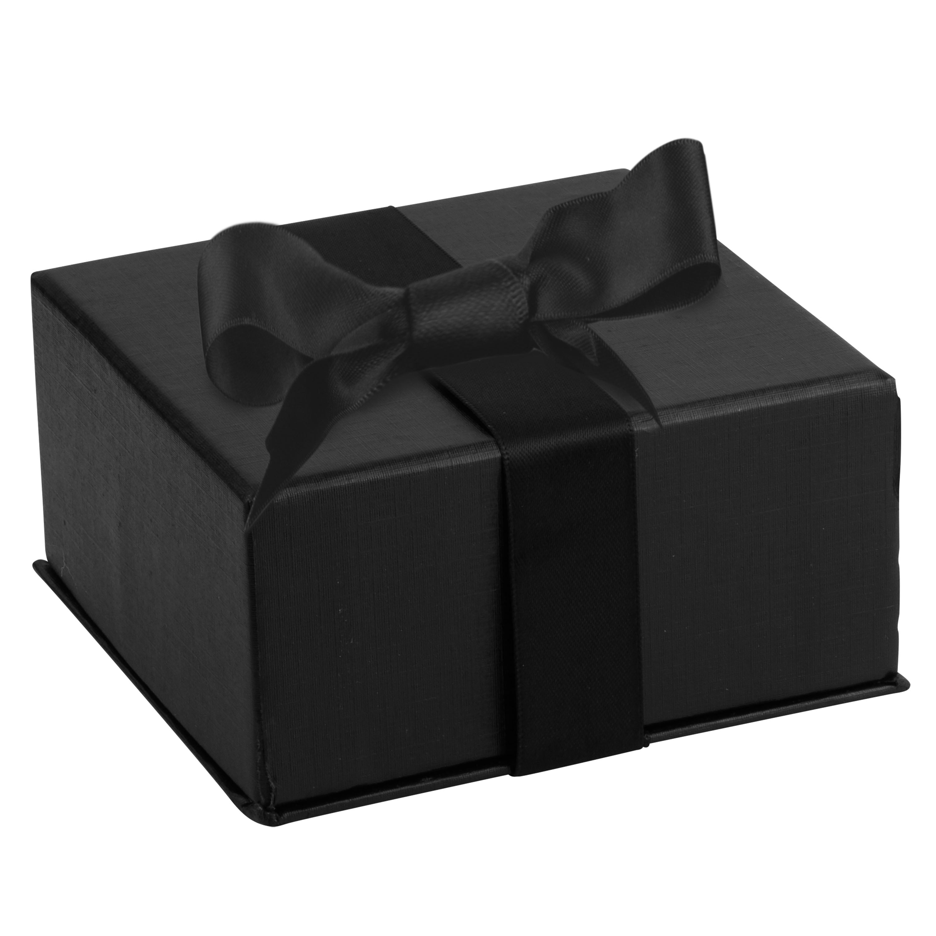 Suede Universal Box with Matching Interior with Ribboned Packer