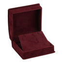 Suede Universal Box with Matching Interior with Ribboned Packer