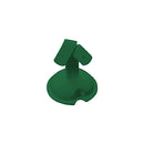 Green Leatherette Earring Stand Display