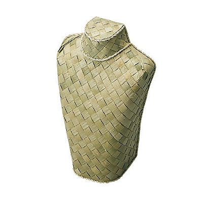 Bamboo Woven Neck Jewellery Display