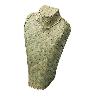 Bamboo Woven Neck Jewellery Display