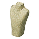 Bamboo Woven Neck Jewellery Display