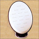 Leatherette & Wooden 15 Rings Display