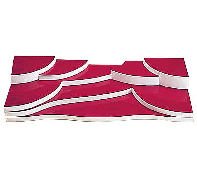 Leather & Wooden Platform Set