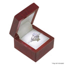 Mahogany LED Ring Box