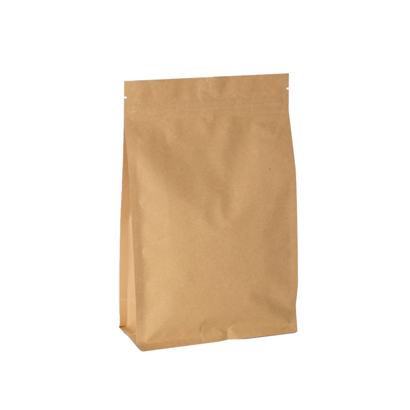 Kraft Square Bottom Gusset Food Pouches