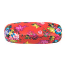 Floral PU Eyewear Case with Coordinating Cloth