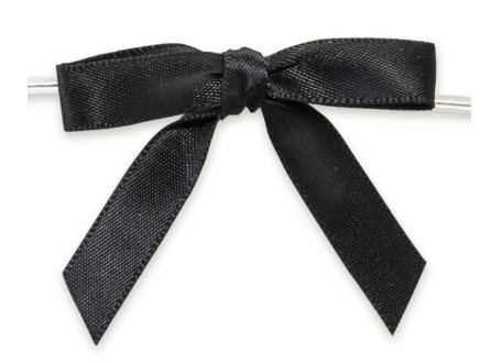 Satin Pre-Tied Bow