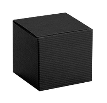 Black Pinstriped One-Piece Pop-Up Boxes