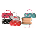 Vibrant Kids Polka Dot Purse Eyeglass Case