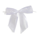 Organza Satin-Edged Bow with Twist Tie