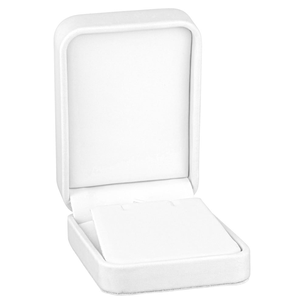 Leatherette Large Pendant Box with Matching Interior