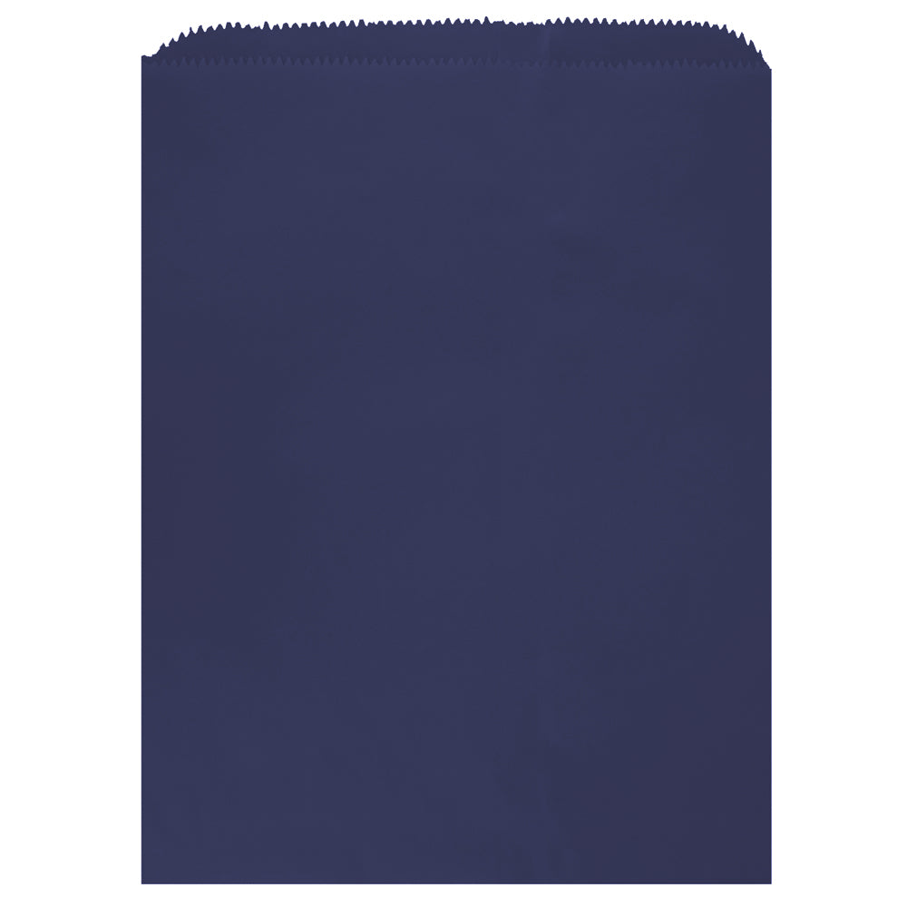 Colored Flat Paper Merchandise Bag