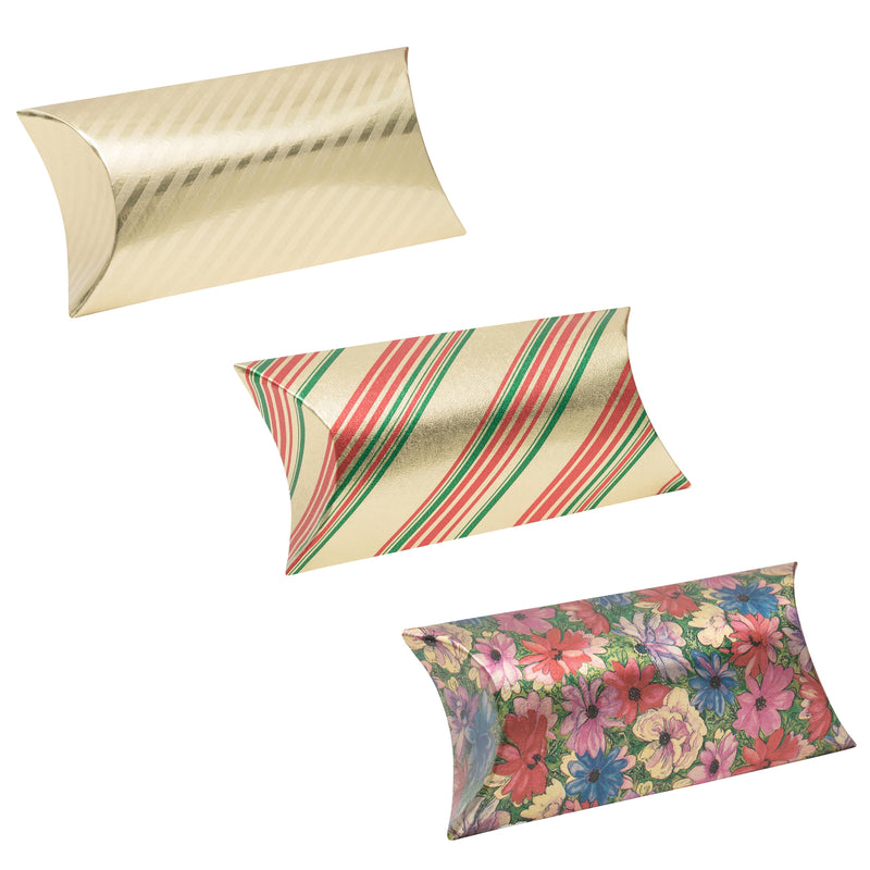Patterned Pillow Pack Boxes