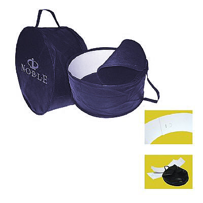 Navy Blue Collapsible Hat Box