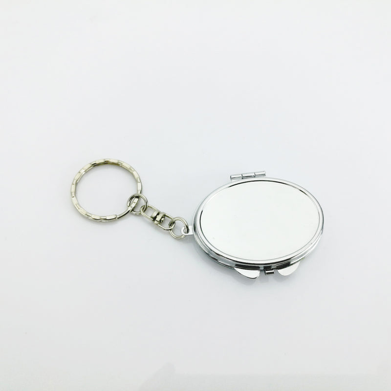 Oval Mirror Keychain