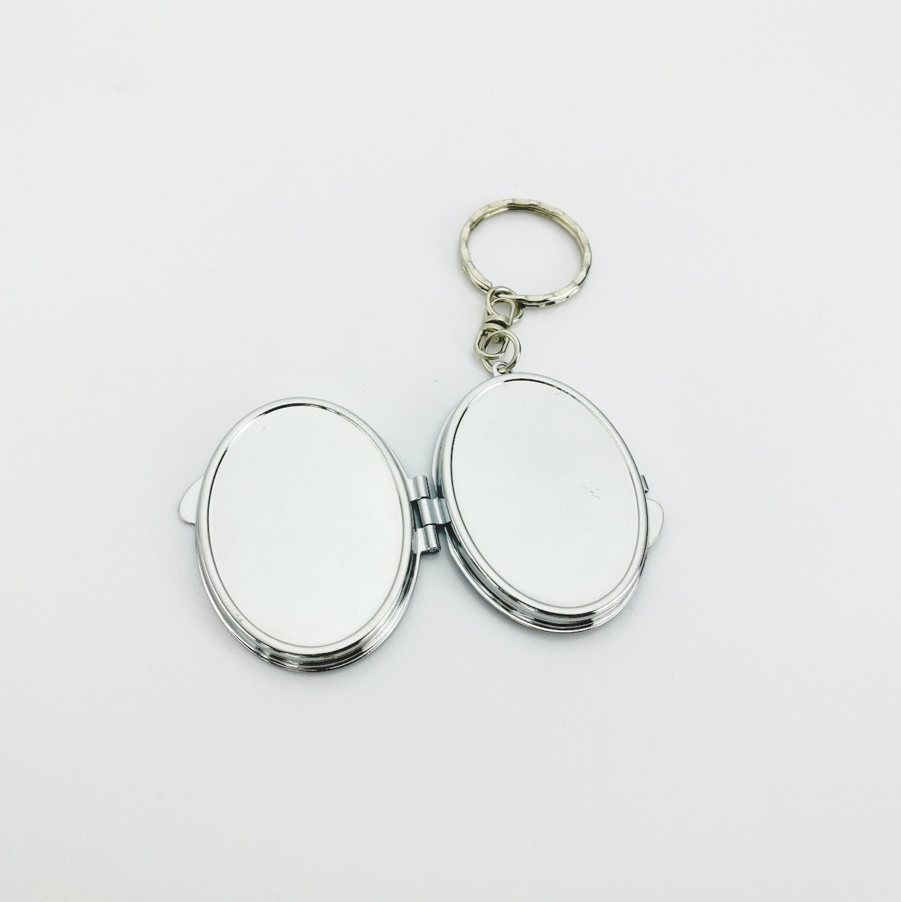 Oval Mirror Keychain
