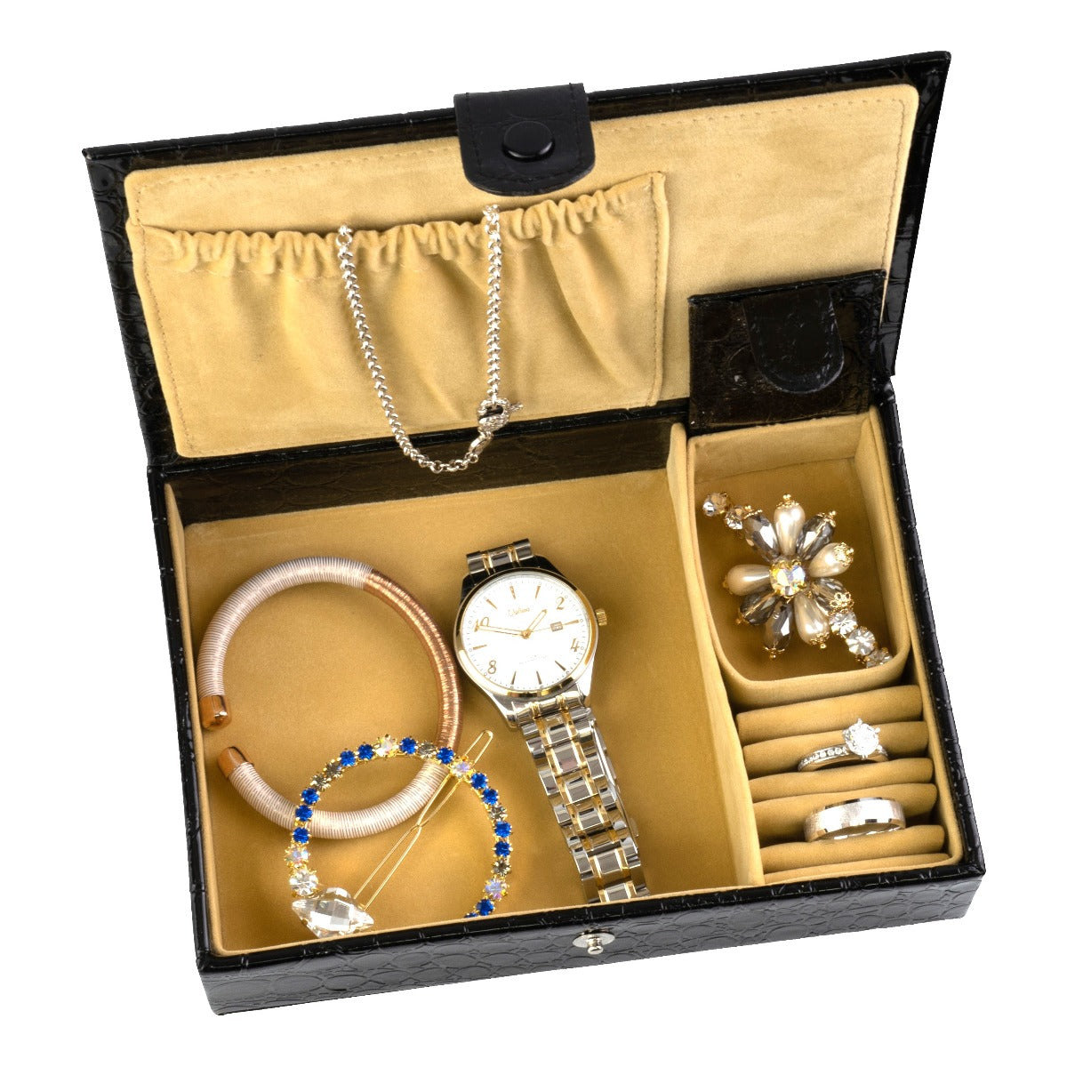 Jewelry Portfolio with Snap-Tab