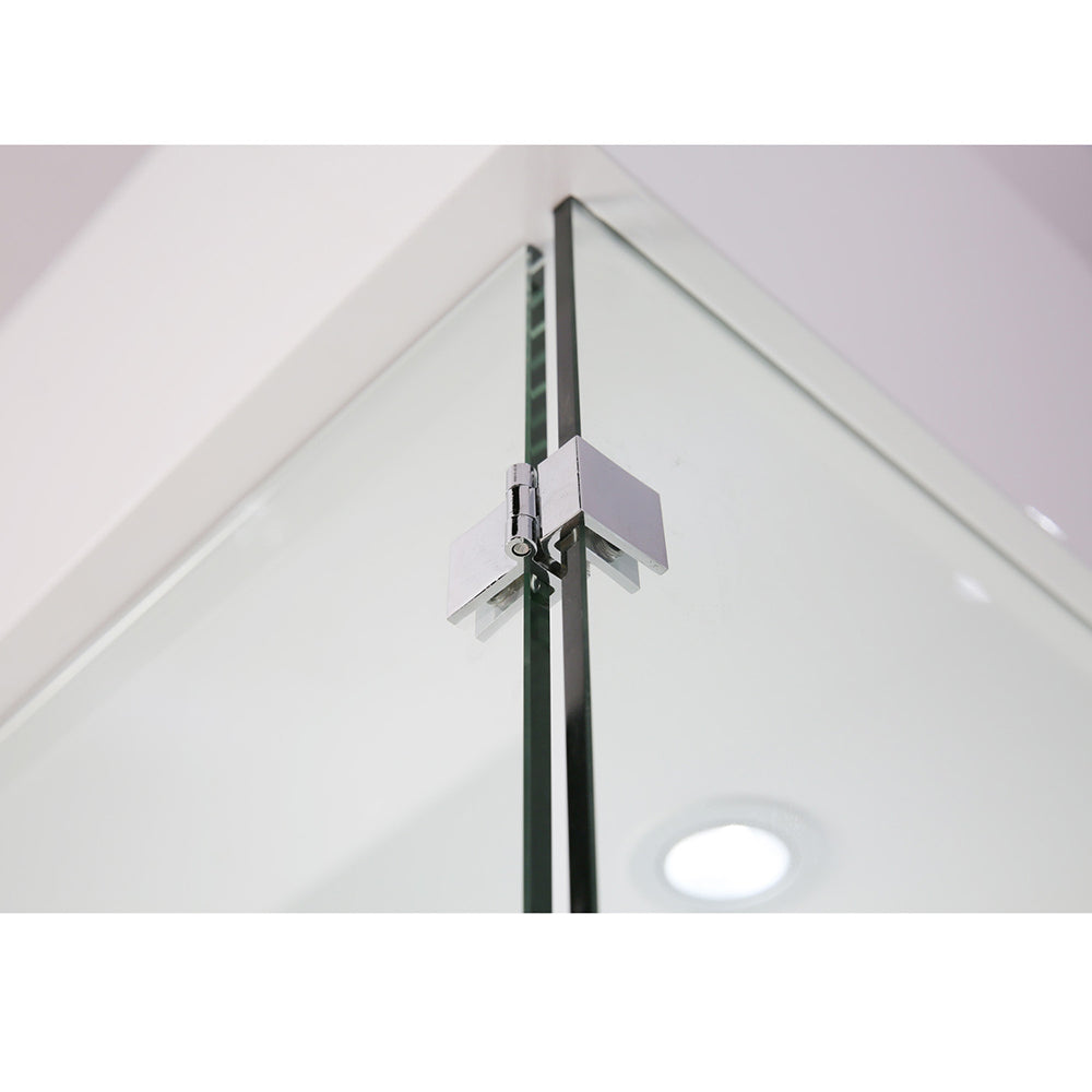 Jewelry Showcase with Backlit Customization and Four-Level Shelving