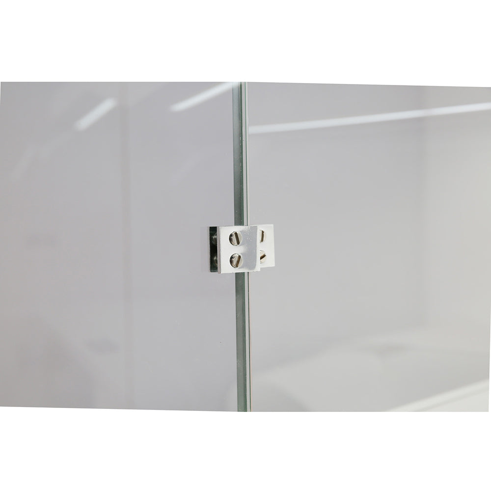 Jewelry Showcase with Backlit Customization and Four-Level Shelving