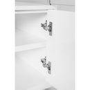 Jewelry Showcase with Backlit Customization and Four-Level Shelving