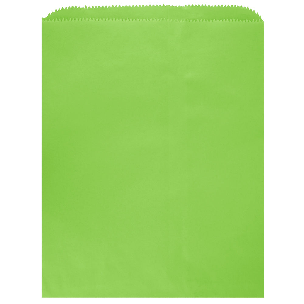 Colored Flat Paper Merchandise Bag