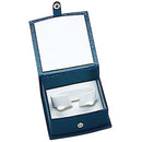 Lizard Skin Textured Leatherette Bangle Box with White Interior